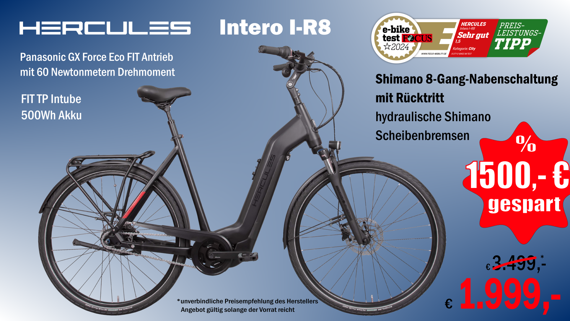 Hercules Intero Angebot